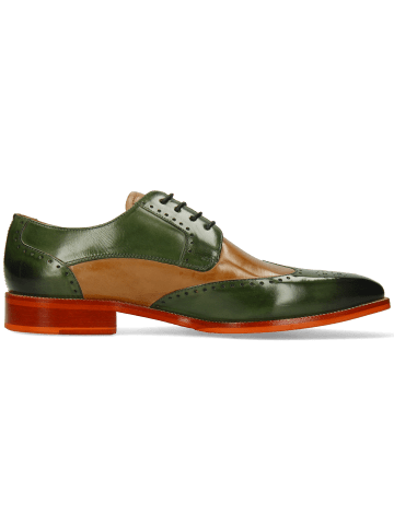 MELVIN & HAMILTON Derby Schuh Jeff 14 in Grün