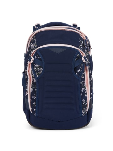 Satch match Schulrucksack 45 cm in dark blue rose white