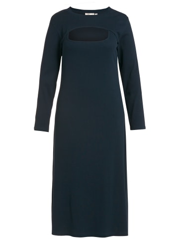 Ulla Popken Jerseykleid in marine