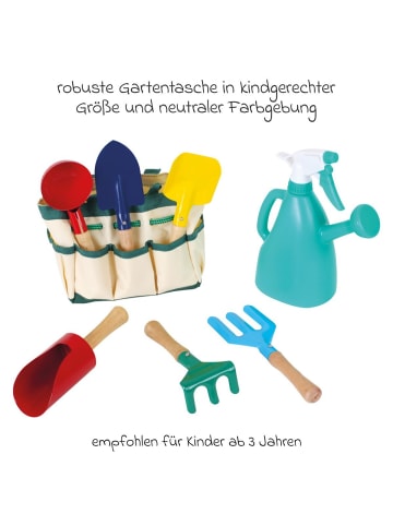 small foot 8-tlg. Gartentaschen-Set mit Gießkanne in multicolored