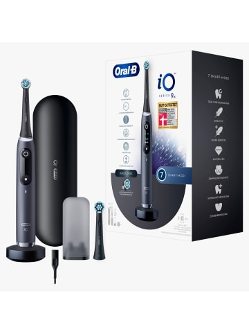 Oral-B Elektrische Zahnbürste "iO Series 9 + Lade-Reiseetui" in Schwarz