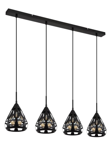 Globo lighting Hängeleuchte "HASSAN" in black