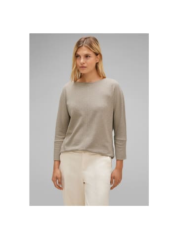 Street One Sweatshirt in spring sand melange
