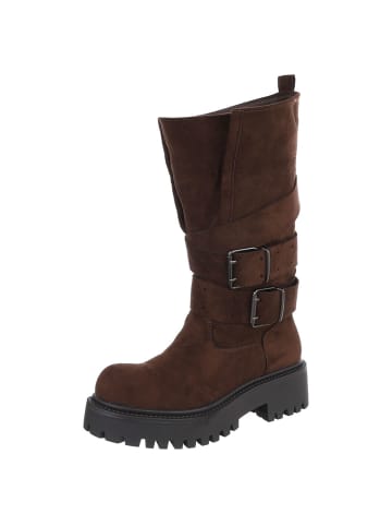 Ital-Design High Heel in Braun