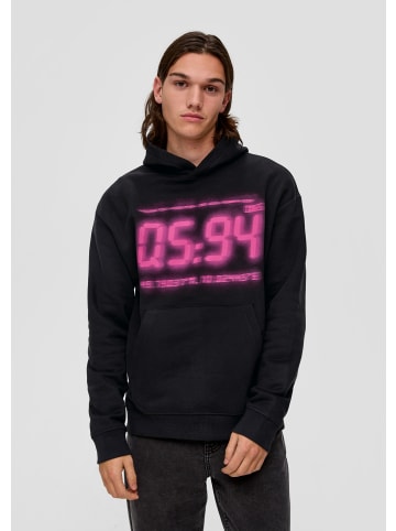 QS Sweatshirt in 99D0_schwarz