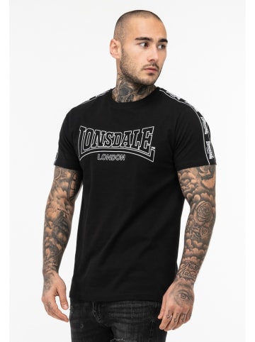 Lonsdale T-Shirt "Vementry" in Schwarz