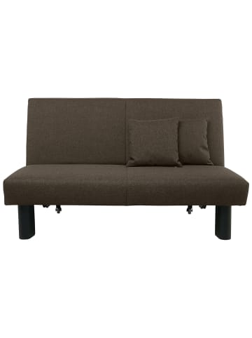 others FALTSOFA Kalomira Bezug Flachgewebe Metall schwarz / braun