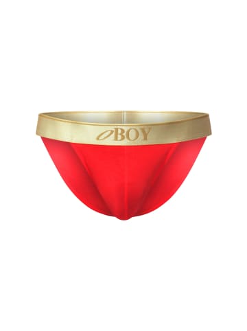 Oboy Tanga GOLD in rot