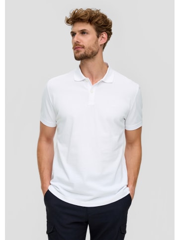 s.Oliver Polo-Shirt in 0100_weiß
