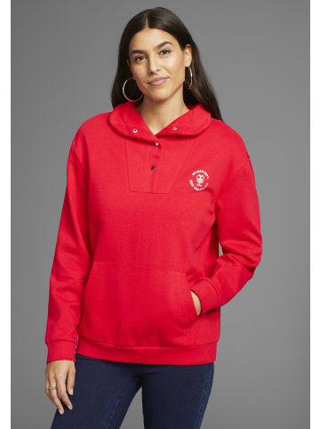 Delmao Sweatshirt in rot