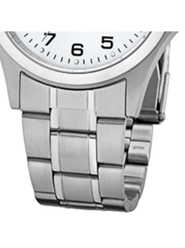 Regent Analog-Armbanduhr Regent Metallarmband silber mittel (ca. 38mm)