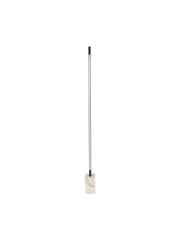 The Lumine Stehleuchte 8101 in Schwarz / Weiß – (B)12 x (H)163 x (T)12 cm