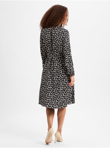 More & More Kleid in schwarz ecru - 0001