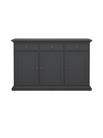 ebuy24 Sideboard Venedig Grau 144 x 47 cm