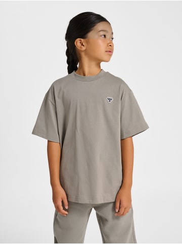 Hummel T-Shirt Hmljr Loose Kinder in ROCK RIDGE