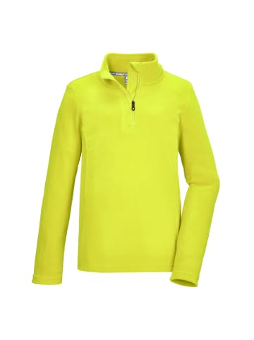 Killtec Fleeceshirt in Gelb