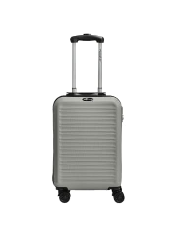 Check.In Paradise by  Havanna 2.0 - 4-Rollen-Kabinentrolley 55 cm (pink) in silber