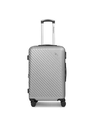 Check.In Paradise 2.0 4 Rollen Trolley M 68 cm mit Dehnfalte stone grey