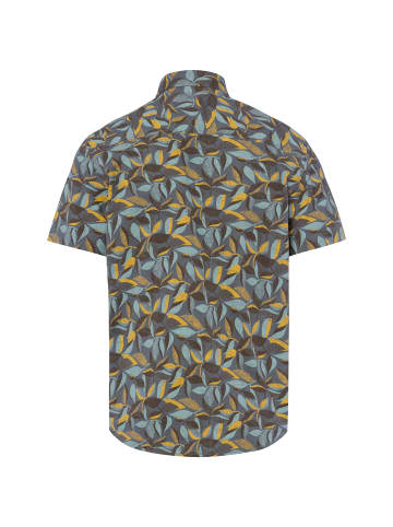 Camel Active Hemd in blau gelb - 0003