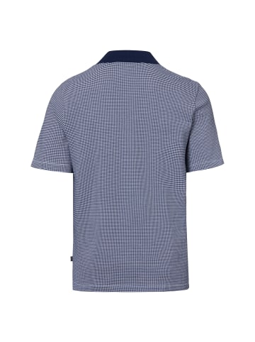 März Poloshirt in indigo weiß