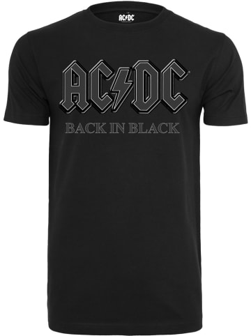 Merchcode T-Shirt "ACDC Back In Tee" in Schwarz