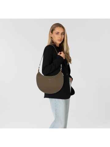 Desigual Delta Lyra Schultertasche 32 cm mit Dehnfalte grün