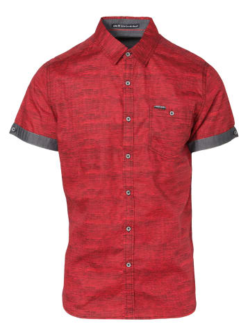 KOROSHI Kurzarmshirt in rot