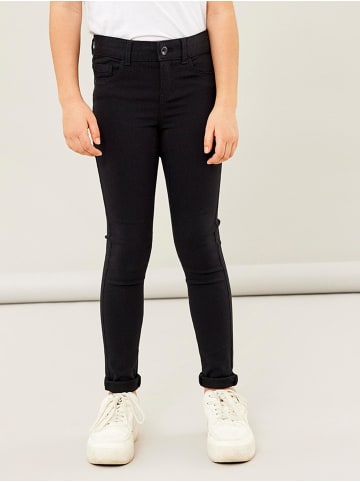 name it Jeanshose slim fit in black