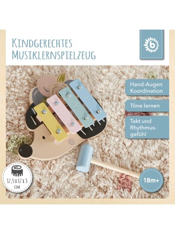 Bieco Spielwaren Xylophon Igel - ab 12 Monate in Mehrfarbig