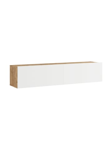 en.casa Fernsehtisch Lapinlahti in Beige Weiß (B)140cm