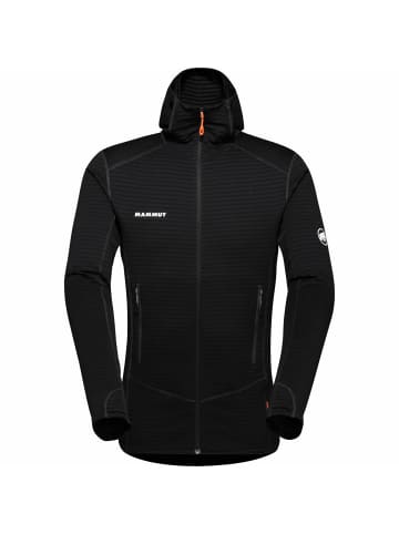 Mammut Fleecejacke Taiss Light mit Kapuze in Schwarz