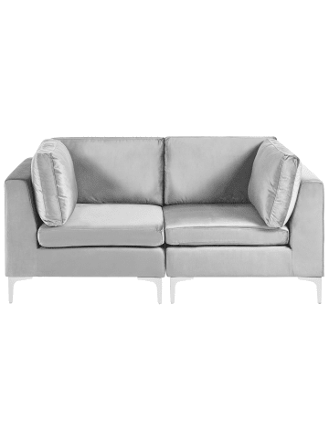 Beliani 2-tlg Modulsofa EVJA in Grau