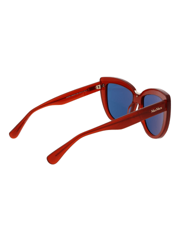 Max Mara Frauen Sonnenbrille Schmetterling Rot
