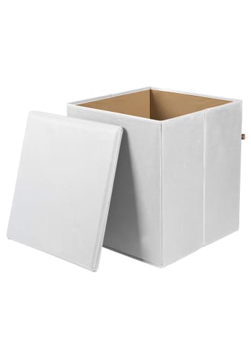 Phoenix Group AG   Sitz-und Aufbewahrungsbox "Stor'It" in Weiß - (B)41 x (H) 44 x (T)41cm