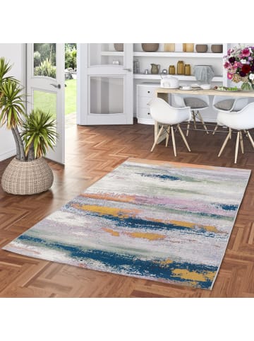 Pergamon In- & Outdoor Teppich Malibu in petrol