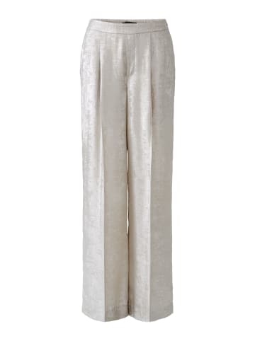 Oui Marlenehose in silver
