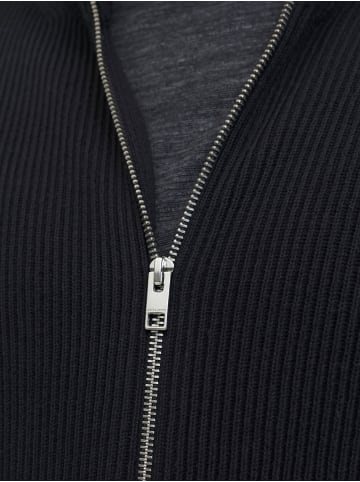JACK & JONES PLUS Strickjacke in Black