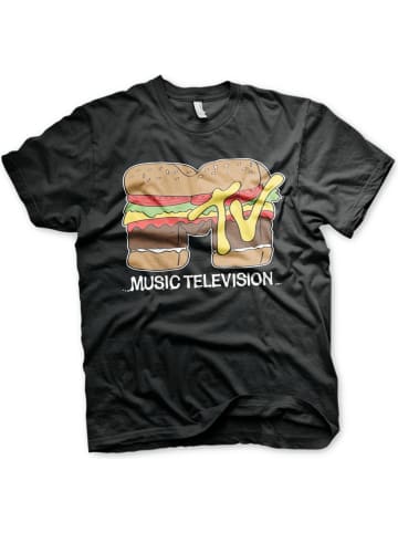 MTV T-Shirt in Schwarz
