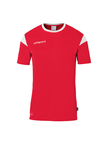 uhlsport  Trainings-T-Shirt Squad 27 in rot/weiß
