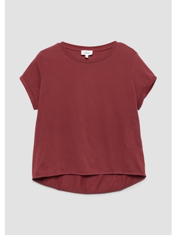 s.Oliver T-Shirt in 3903_bordeaux