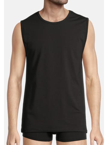 Seidensticker Unterhemd / Tanktop Pur in Schwarz