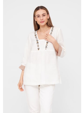 TOOCHE Bluse "Monaco" in Weiß