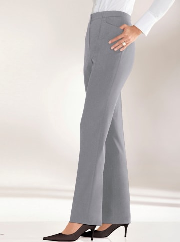 come on Hose in silbergrau-meliert