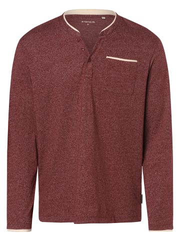 Tom Tailor Langarmshirt in bordeaux