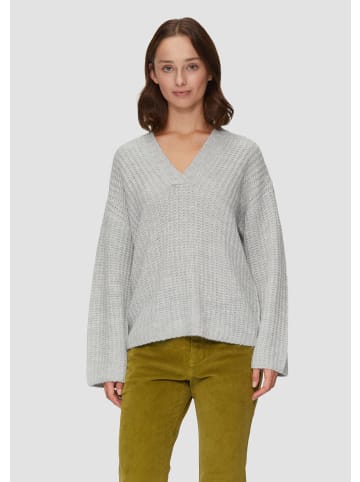 s.Oliver Strickpullover in 9400_grau meliert