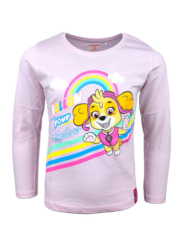 Paw Patrol Langarmshirt Paw Patrol Skye in Rosa