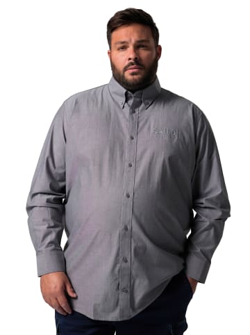 Men Plus Hemd in grau