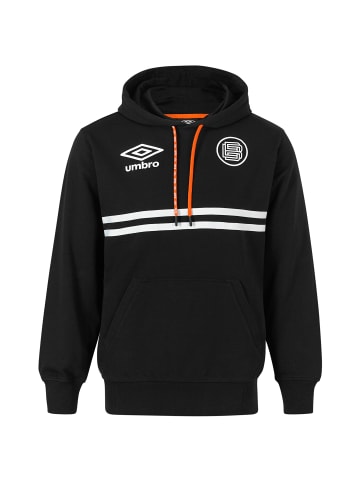 Umbro Kapuzenpullover B360 in schwarz / weiß