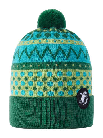Reima Beanie Mütze " Moomin Flinga " in Enchanted Green