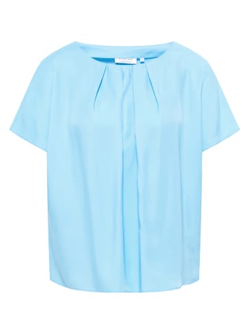 Eterna Bluse LOOSE FIT in azurblau